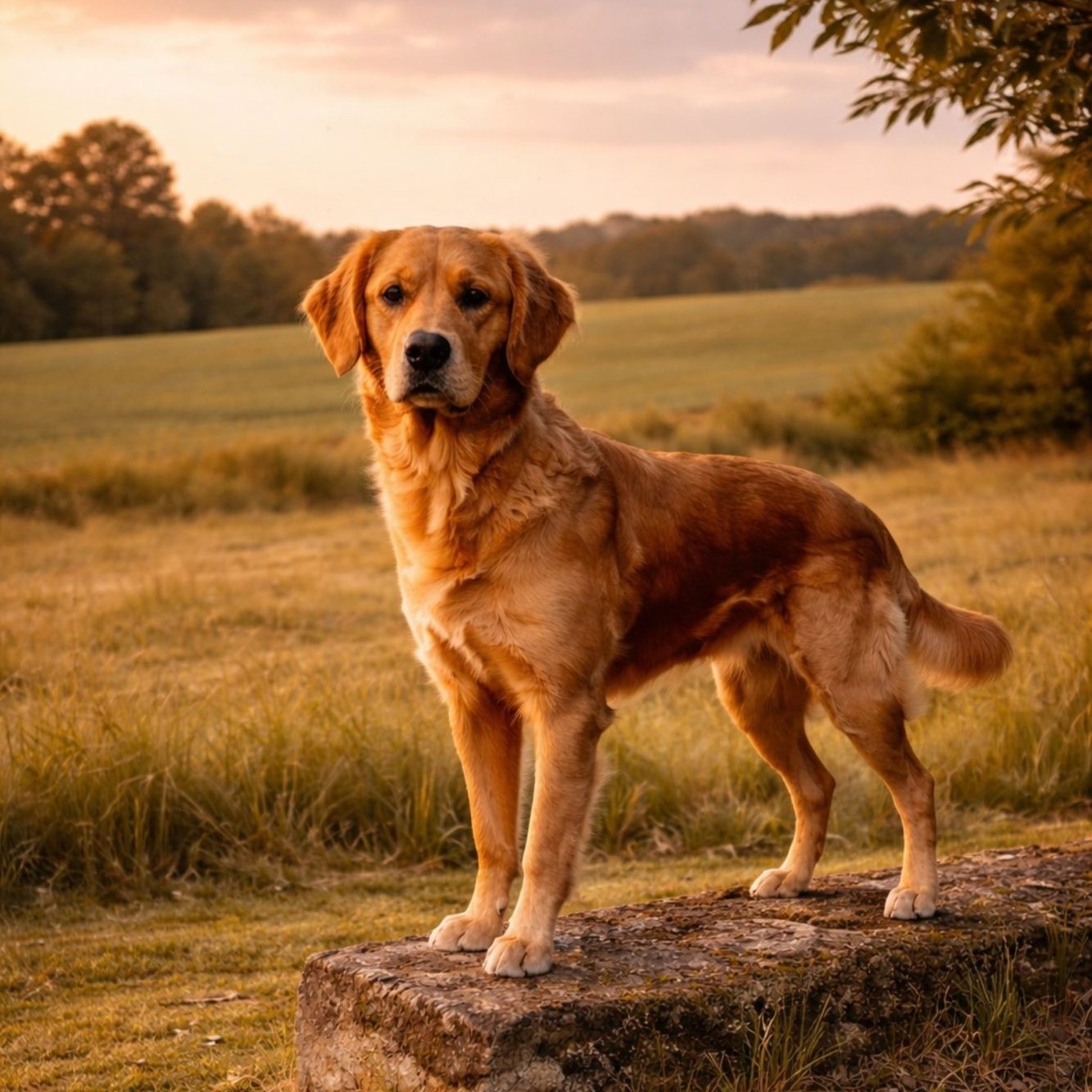 Offizieller Formwert-Bericht – DRC e.V. Dark Golden Retriever Hündin Luna vom Grassteich.